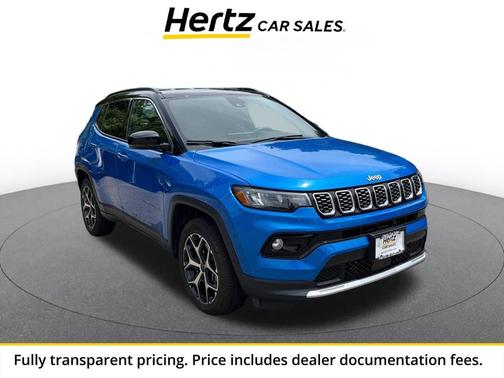 Hydro Blue Pearlcoat 2025 Jeep Compass Limited