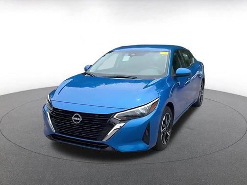 Electric Blue Metallic 2025 Nissan Sentra SV