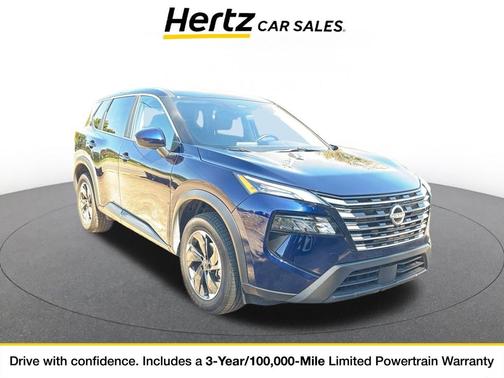 Deep Ocean Blue Pearl 2025 Nissan Rogue SV