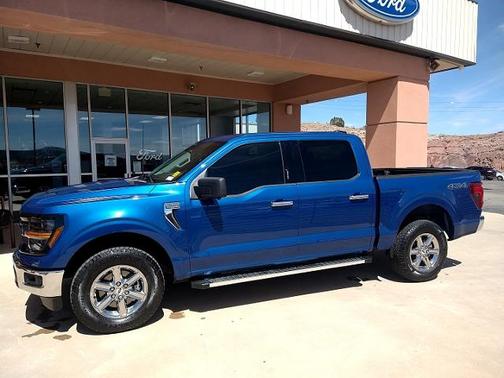 ATLAS BLUE METALLIC 2024 Ford F-150 XLT Truck