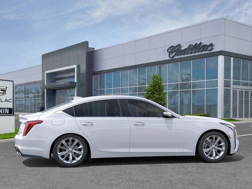 Summit White 2026 Cadillac CT5 Premium Luxury