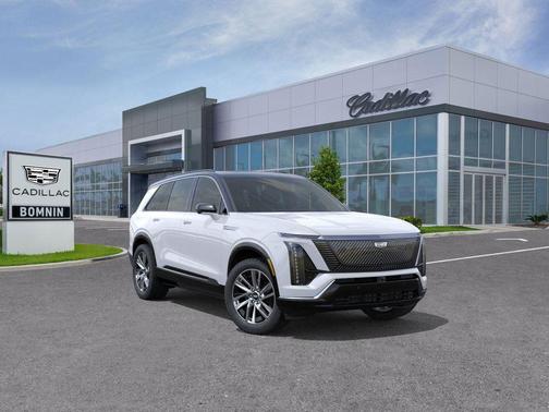 Vibrant White Tricoat 2026 Cadillac VISTIQ Luxury