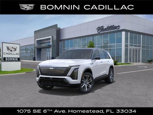 Vibrant White Tricoat 2026 Cadillac VISTIQ Luxury