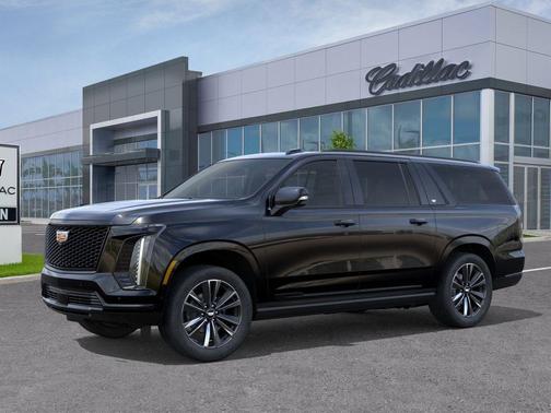 Raven Black 2026 Cadillac Escalade ESV Sport