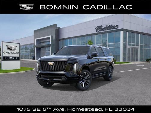 Raven Black 2026 Cadillac Escalade ESV Sport