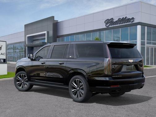 Raven Black 2026 Cadillac Escalade ESV Sport