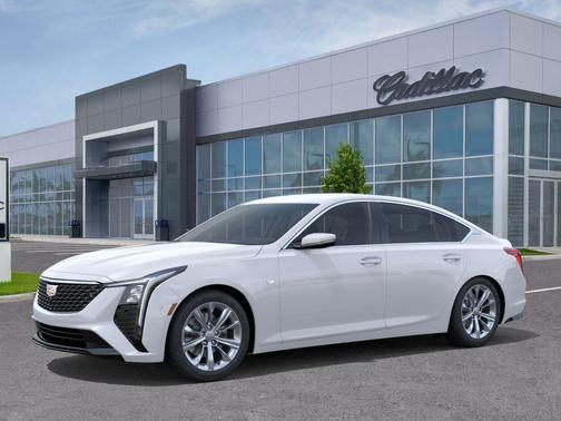 Summit White 2026 Cadillac CT5 Premium Luxury