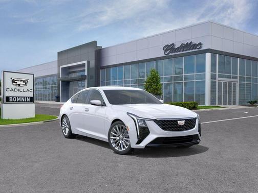 Summit White 2026 Cadillac CT5 Premium Luxury