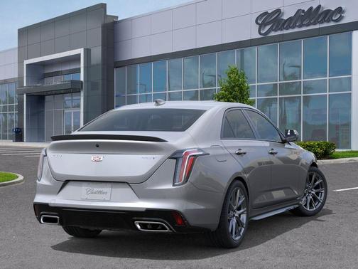 Argent Silver Metallic 2026 Cadillac CT4 Sport RWD