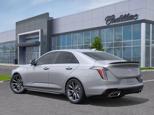 Argent Silver Metallic 2026 Cadillac CT4 Sport RWD