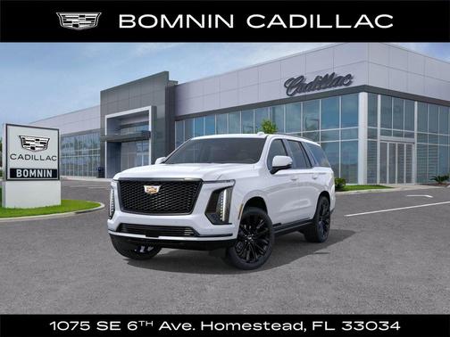 Vibrant White Tricoat 2026 Cadillac Escalade Sport Platinum