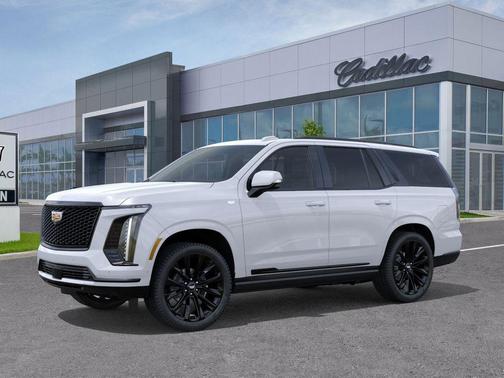Vibrant White Tricoat 2026 Cadillac Escalade Sport Platinum
