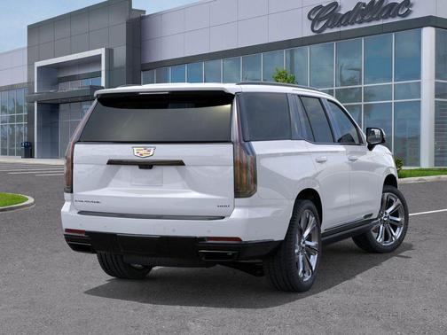 Vibrant White Tricoat 2026 Cadillac Escalade Sport Platinum
