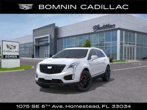 Crystal White Tricoat 2026 Cadillac XT5 Sport
