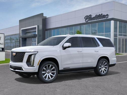 Vibrant White Tricoat 2026 Cadillac Escalade Base