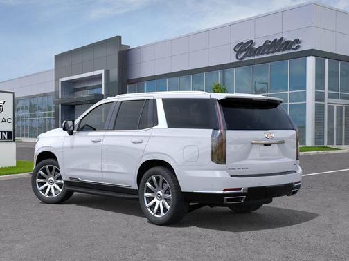 Vibrant White Tricoat 2026 Cadillac Escalade Base