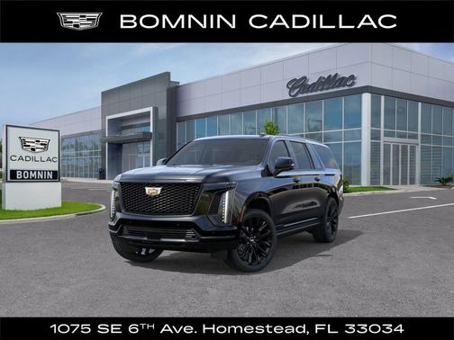 Raven Black 2026 Cadillac Escalade ESV Sport Platinum