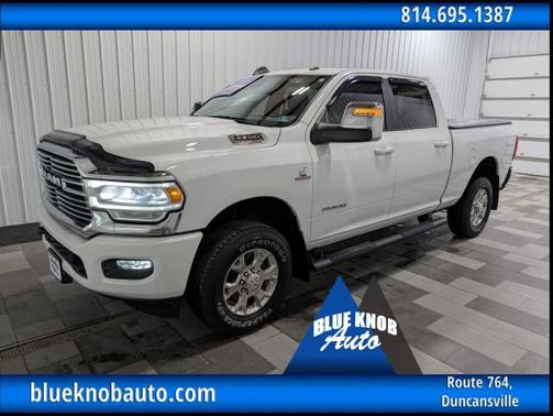 Bright White Clearcoat 2024 RAM 2500 Laramie Crew Cab 4x4 6'4' Box