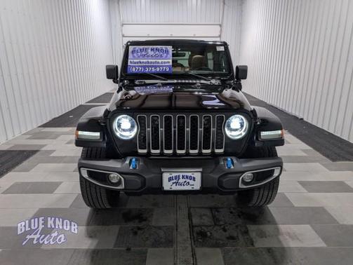 Black Clearcoat 2023 Jeep Wrangler 4xe Sahara