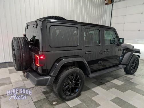 Black Clearcoat 2023 Jeep Wrangler 4xe Sahara