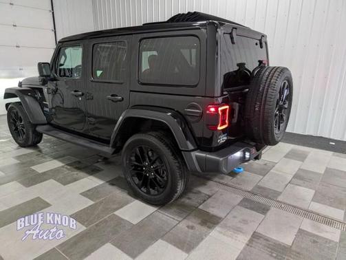 Black Clearcoat 2023 Jeep Wrangler 4xe Sahara