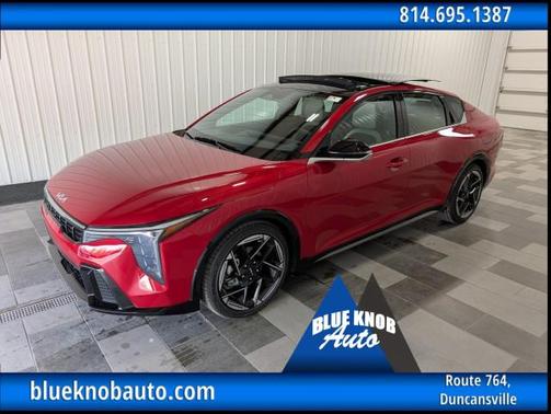 Currant Red 2026 Kia K4 GT-Line