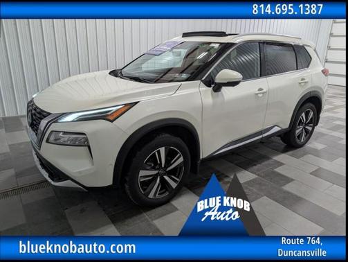 Pearl White Tricoat 2023 Nissan Rogue Platinum