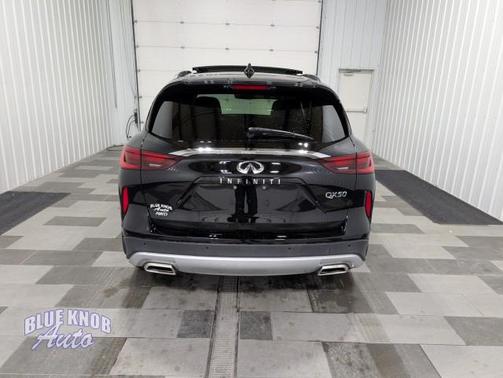Black Obsidian 2023 INFINITI QX50 LUXE AWD