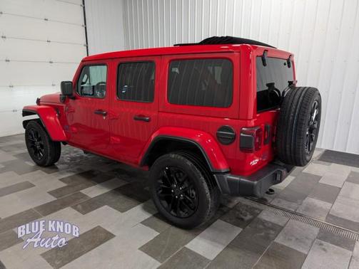 Firecracker Red Clearcoat 2025 Jeep Wrangler 4xe Sahara