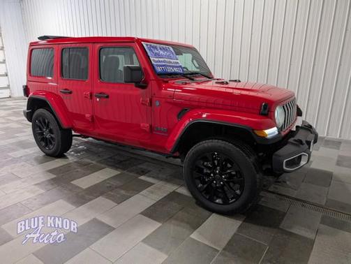 Firecracker Red Clearcoat 2025 Jeep Wrangler 4xe Sahara