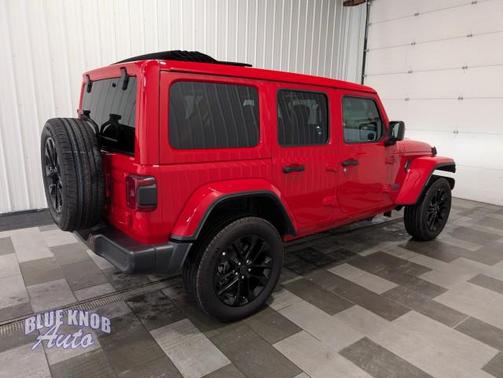Firecracker Red Clearcoat 2025 Jeep Wrangler 4xe Sahara