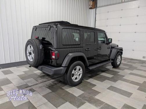 Black Clearcoat 2023 Jeep Wrangler Sport S