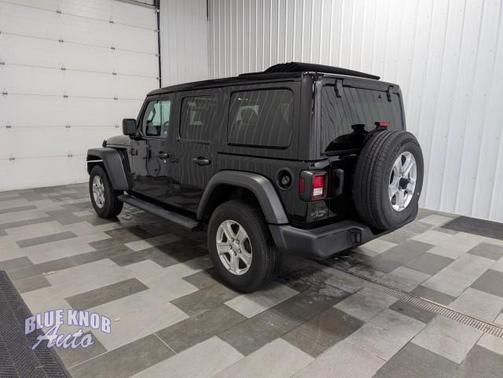 Black Clearcoat 2023 Jeep Wrangler Sport S