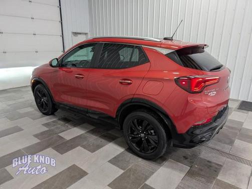 Sunrise Red Metallic 2024 Buick Encore GX Sport Touring