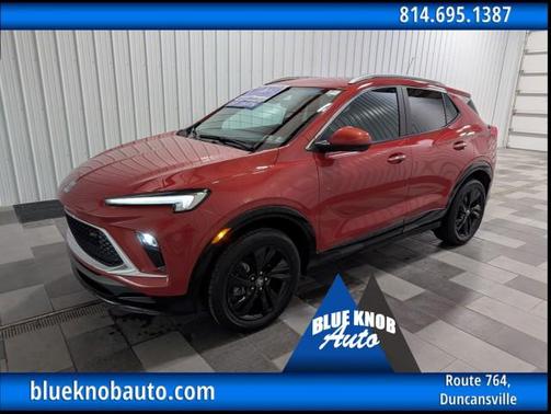 Sunrise Red Metallic 2024 Buick Encore GX Sport Touring