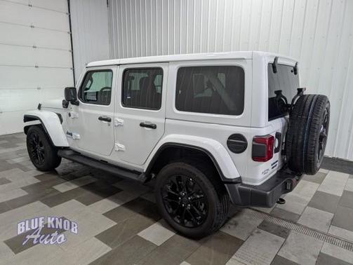 Bright White Clearcoat 2025 Jeep Wrangler 4xe Sahara