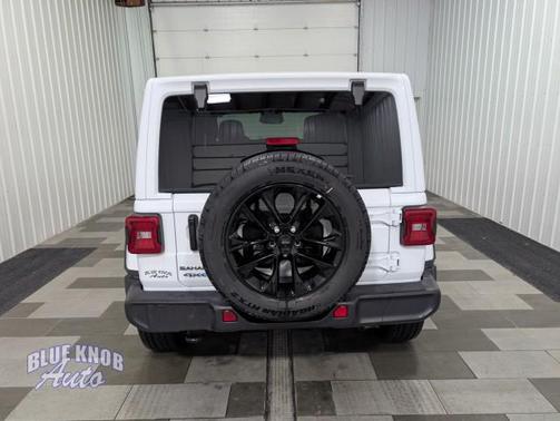 Bright White Clearcoat 2025 Jeep Wrangler 4xe Sahara
