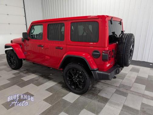 Firecracker Red Clearcoat 2025 Jeep Wrangler 4xe Sahara