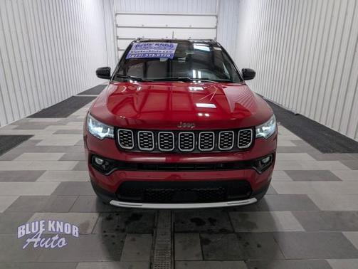Red Hot Pearlcoat 2025 Jeep Compass Limited