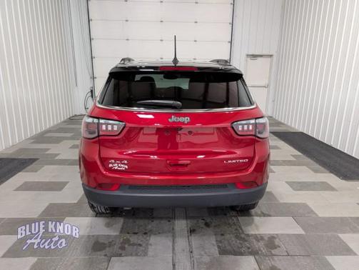 Red Hot Pearlcoat 2025 Jeep Compass Limited