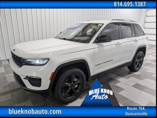 Bright White Clearcoat 2023 Jeep Grand Cherokee Limited