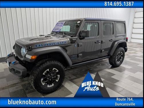 Granite Crystal Metallic Clearcoat 2025 Jeep Wrangler 4xe Rubicon
