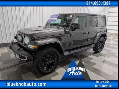 Granite Crystal Metallic Clearcoat 2025 Jeep Wrangler 4xe Sahara