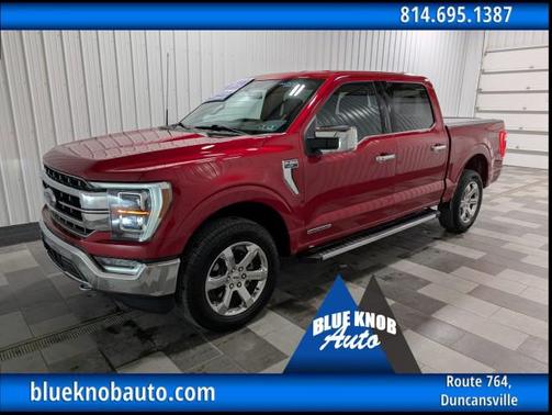 Rapid Red Metallic Tinted Clearcoat 2023 Ford F-150 Lariat