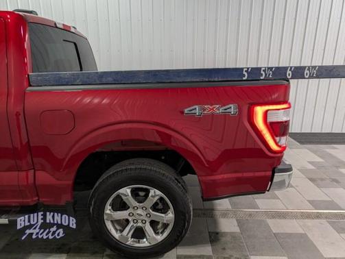 Rapid Red Metallic Tinted Clearcoat 2023 Ford F-150 Lariat