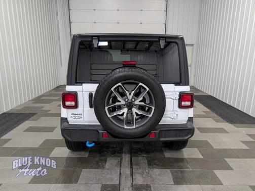 Bright White Clearcoat 2024 Jeep Wrangler 4xe Sport S