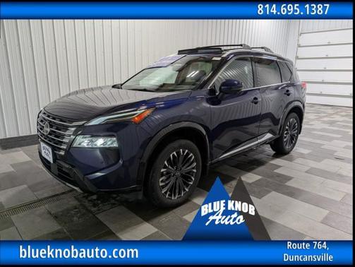 Deep Ocean Blue Pearl 2026 Nissan Rogue Platinum