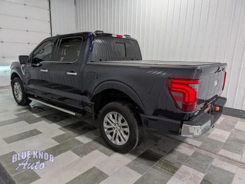 Antimatter Blue Metallic 2024 Ford F-150 Lariat