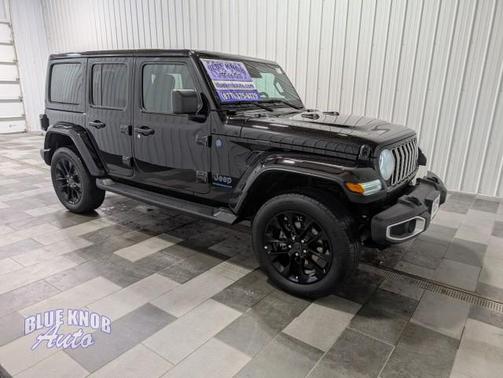 Black Clearcoat 2025 Jeep Wrangler 4xe Sahara