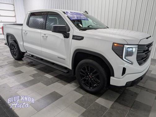 Summit White 2024 GMC Sierra 1500 Elevation